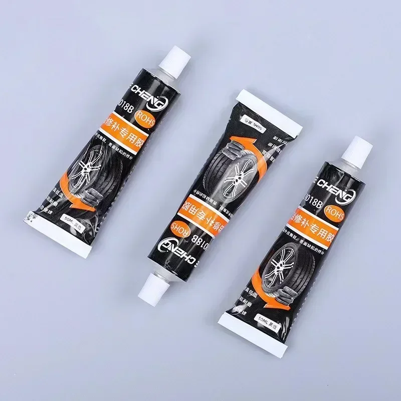 Tire Repair Glue Waterproof & High Temperature Resistant Black Sealing Waterproof And High-Temperature Resistant Repair Adhesive