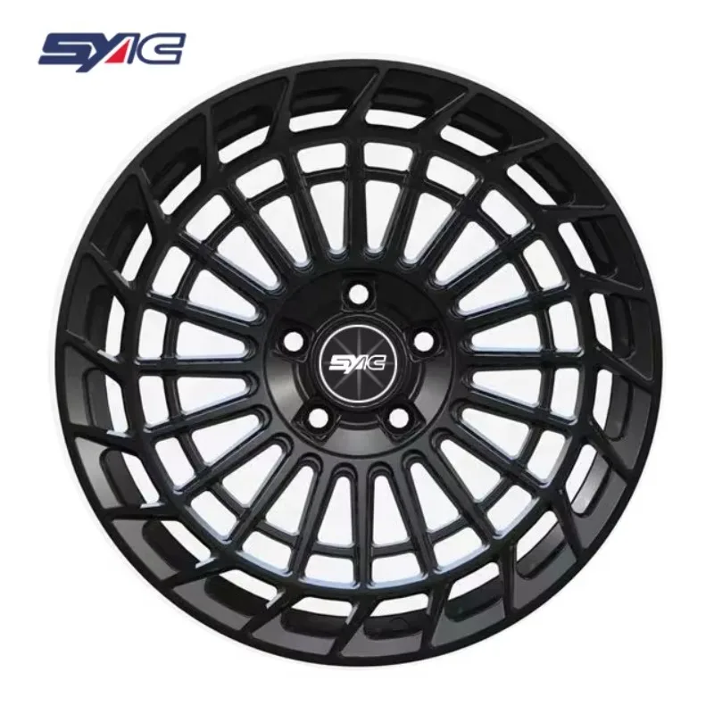 SYAC Factory Direct Sales 17-21 Inch Monoblaock Racing Car Customization Forging Aluminium Alloy Wheel Hub For Retrofit/upgrade