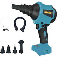 Cordless Compressed Air Duster for Makita 18V Battery Brushless Air Blower Inflatable Pump for PC Keyboard, Pool Toy(Tool Only)