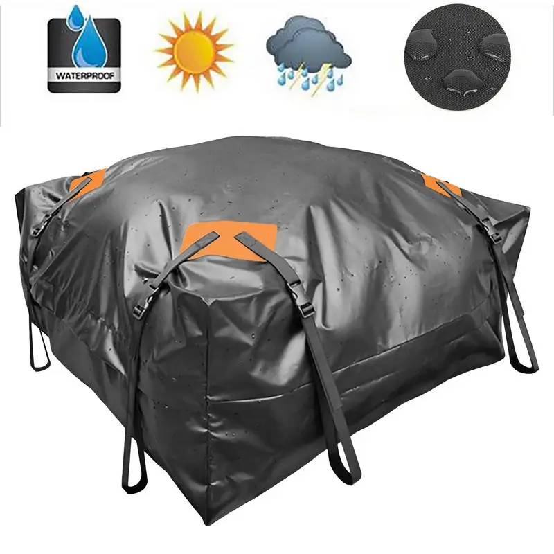 Car Roof Cargo Carrier Waterproof Bag Car Topper Luggage Carrier Stable Car Storage Large Capacity Soft Carriers Top Luggage