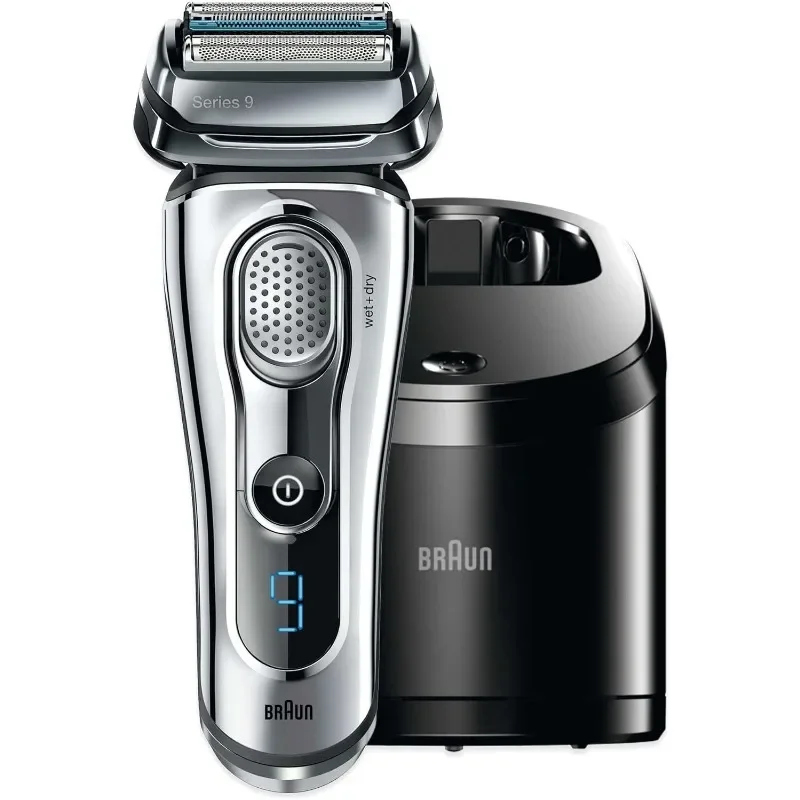 Braun Series 9-9095cc Wet and Dry Foil Shaver for Men with Cleaning Center, Electric Men's Razor, Razors, Shavers