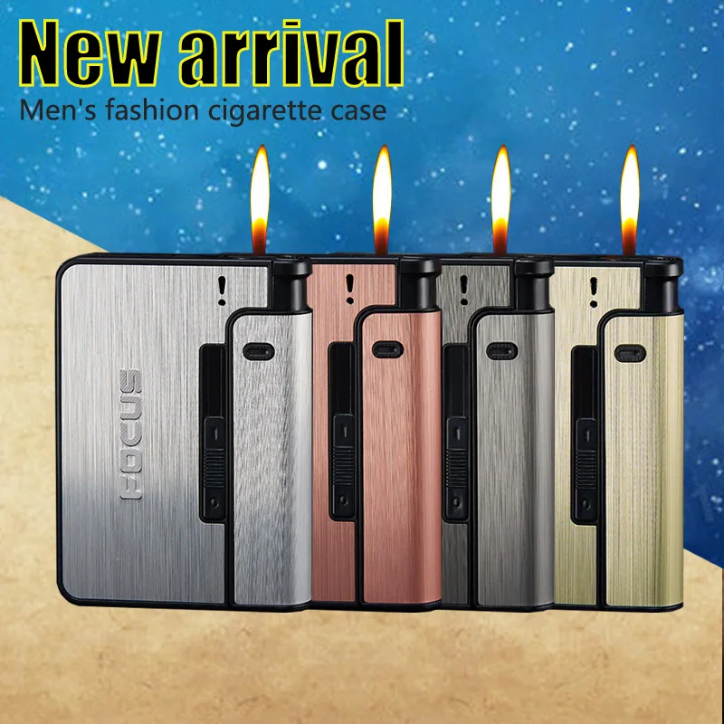 

Мужской высококачественный чехол для защиты от дождя для сигарет, вмещает зажигалку, портсигар, влагостойкий портсигар (без зажигалки)