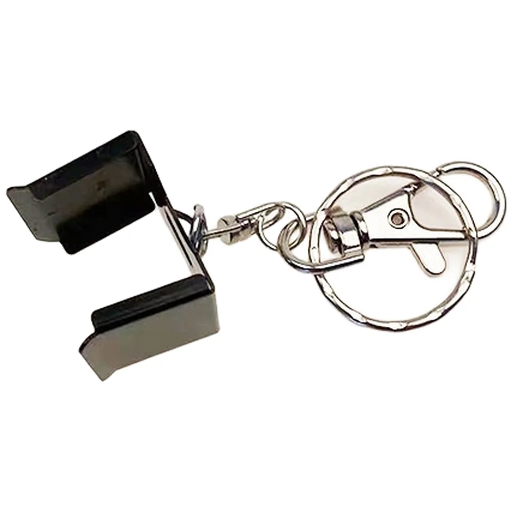 For Pool Cue Tips Alloy Chalk Holder Dark,Silver Billiard Chalk Holder Professional Pool Gear Sturdy Alloy Construction