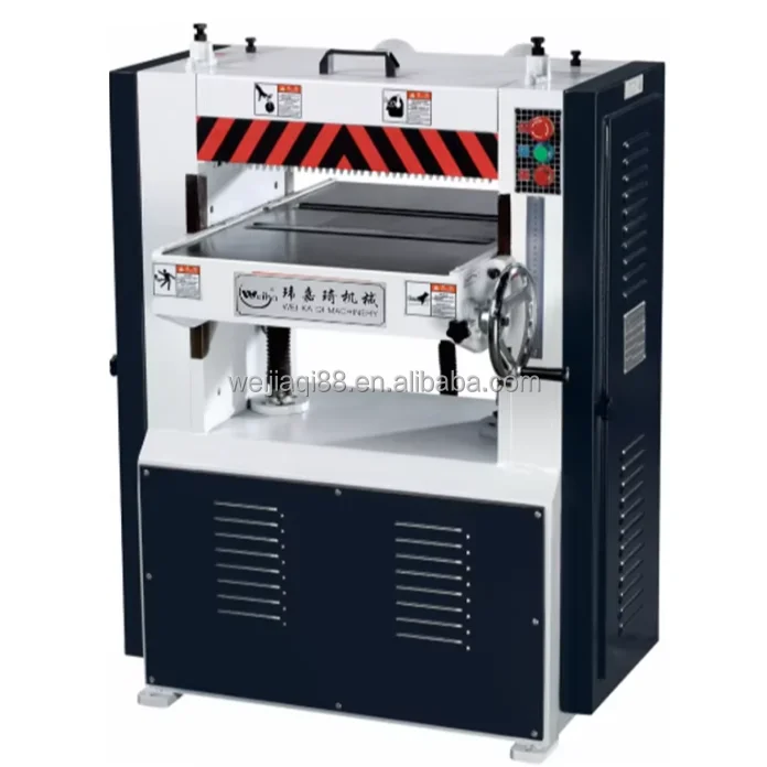 Wood and Other Panels Motorized Wood Planer for Wood Panels Woodworking Machine with Thickness Gauge for