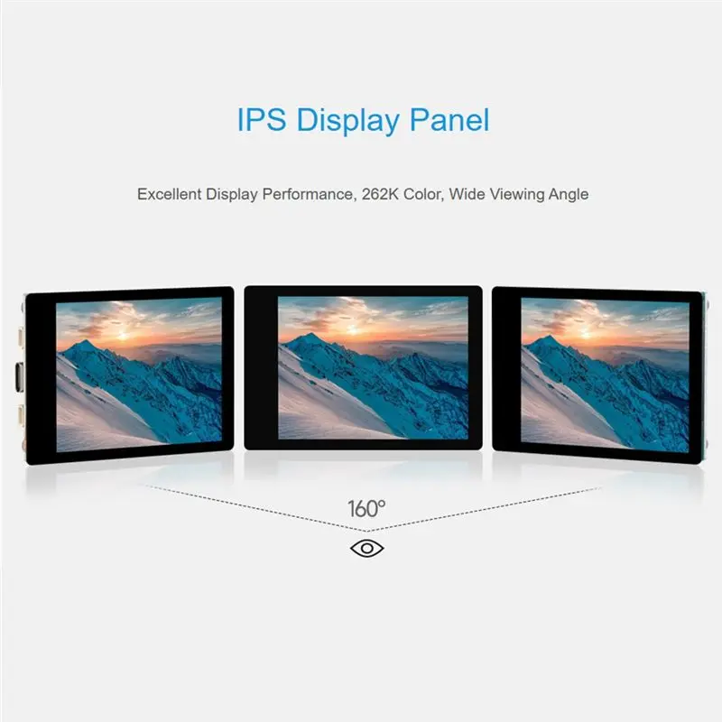 N88R RP2350 2.8inch LCD Touch Display Development Board IPS Five-Point Touch Capacitive Screen Development Board with Display