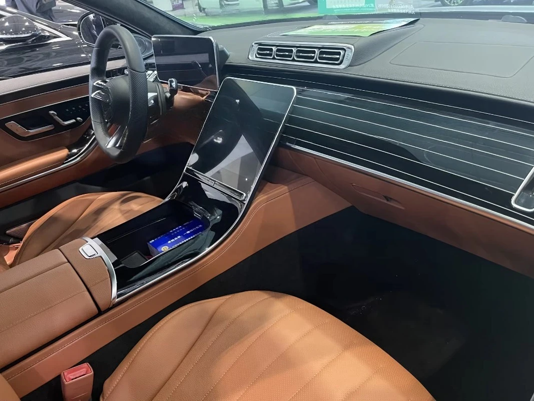Luxury Custom Interior for W221 Upgrade to W223 Seat Door Handle Car Interior or Upgrade Kits Facelift Bodykit