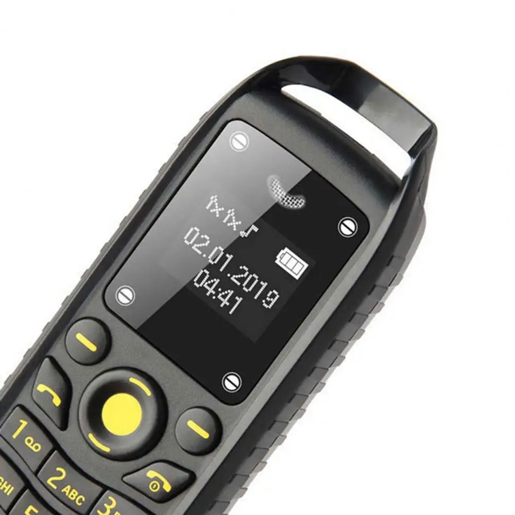 L8 Star-Téléphone portable B25 Mini, 0.66 pouces, 350mAh, numéroteur Bluetooth, régule 3 musique, touristes SIM, en veille, antichoc, mini carte, poche, support téléphonique