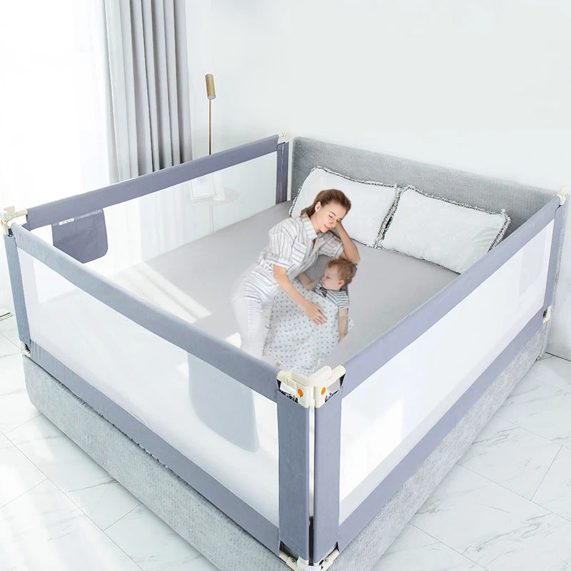 new hot sale baby guardrail fence bed baby protector small baby crib children bedside baffle bed fence