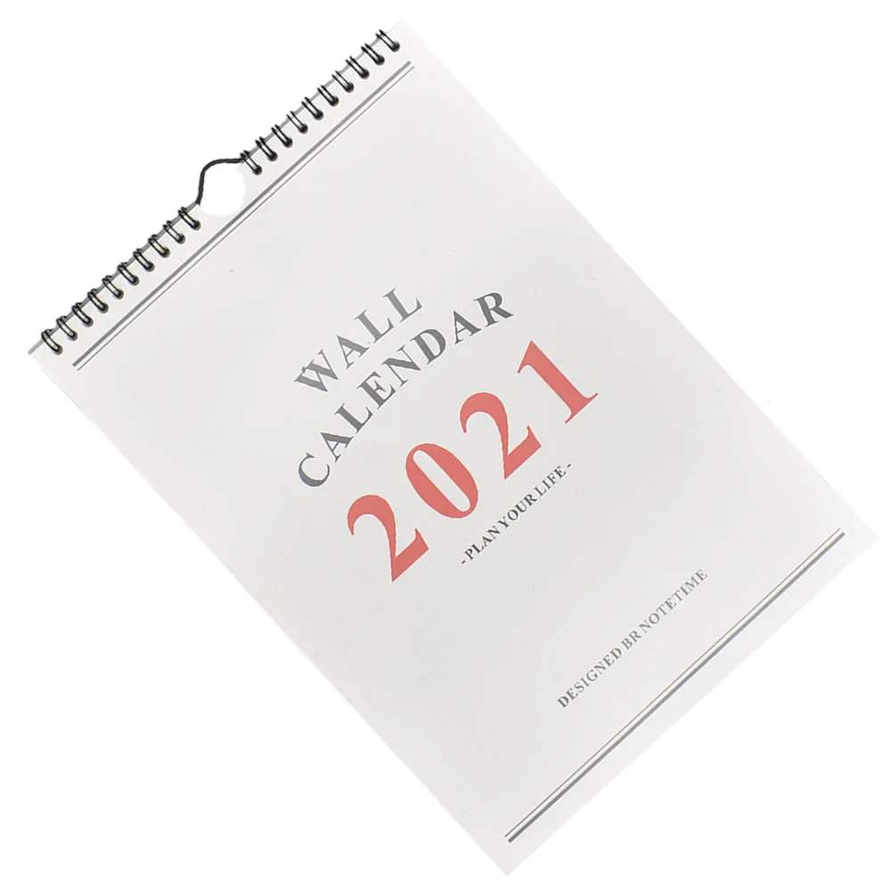 

2021-2022 Wall Hanging Calendar 200.9-2021.12 Monthly Planner Schedule Paper Agenda Calendar Lightweight Transparent