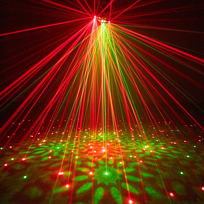 Automatische laser regen schmetterlings lampe rgbw party lampe dmx512 rgbw led laser blitz disco club feiertags dekorationen bühnen beleuchtung