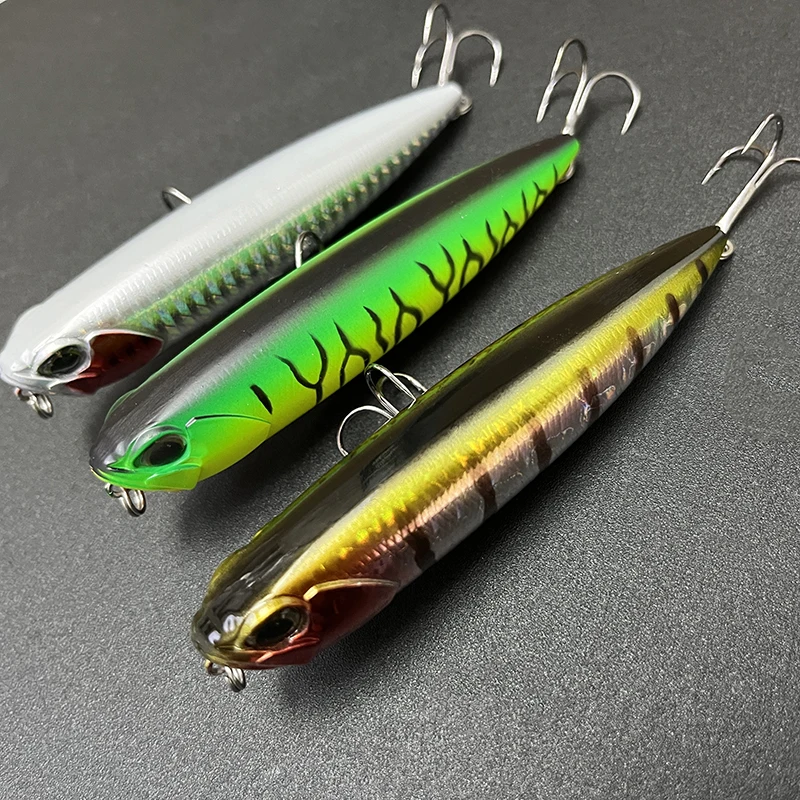 

Realis Pencil 100 Fishing Lure 100mm 14g Topwater Stickbait Rattles Sound Floating Aritificial Hard Bait for Pike Bass Supplies