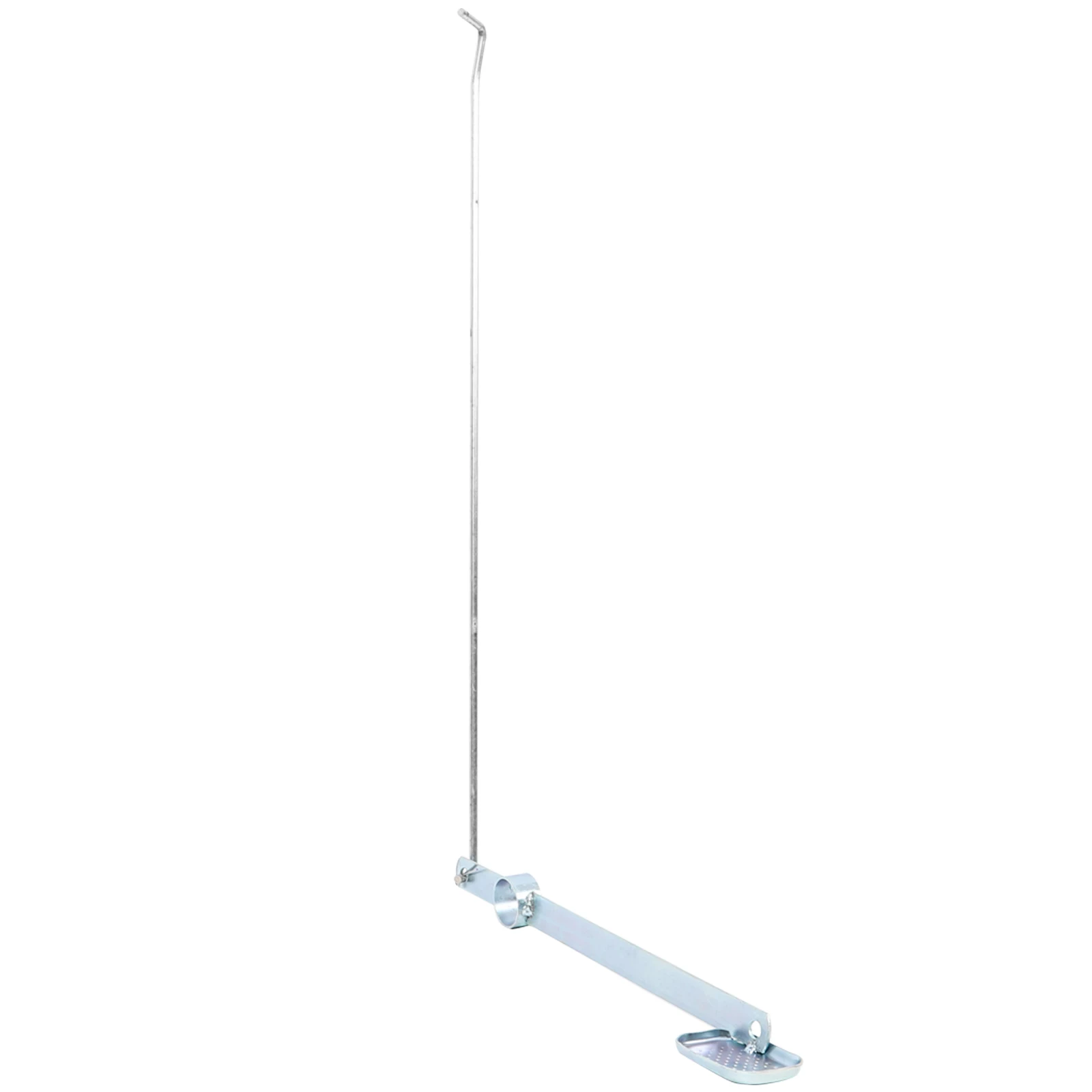 

Мусорный бак с педалью, металлические большие принадлежности для мусора на открытом воздухе, 100 л, с ножным управлением, H, антикоррозийная, простая установка