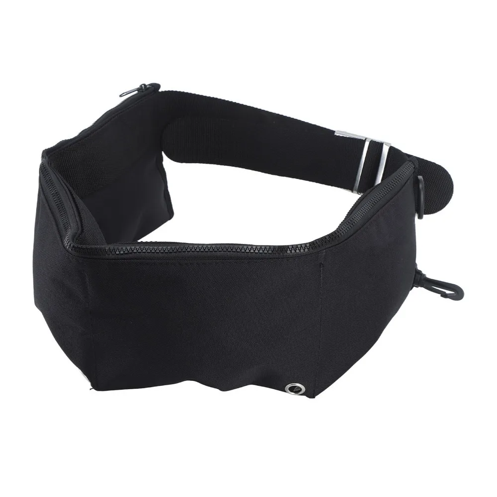 4 Pocket Diving Weight Belt Double D Shape Buckle Quick Release Buckle Zippered Weight Belt Waist Weight Belt Snorkeling