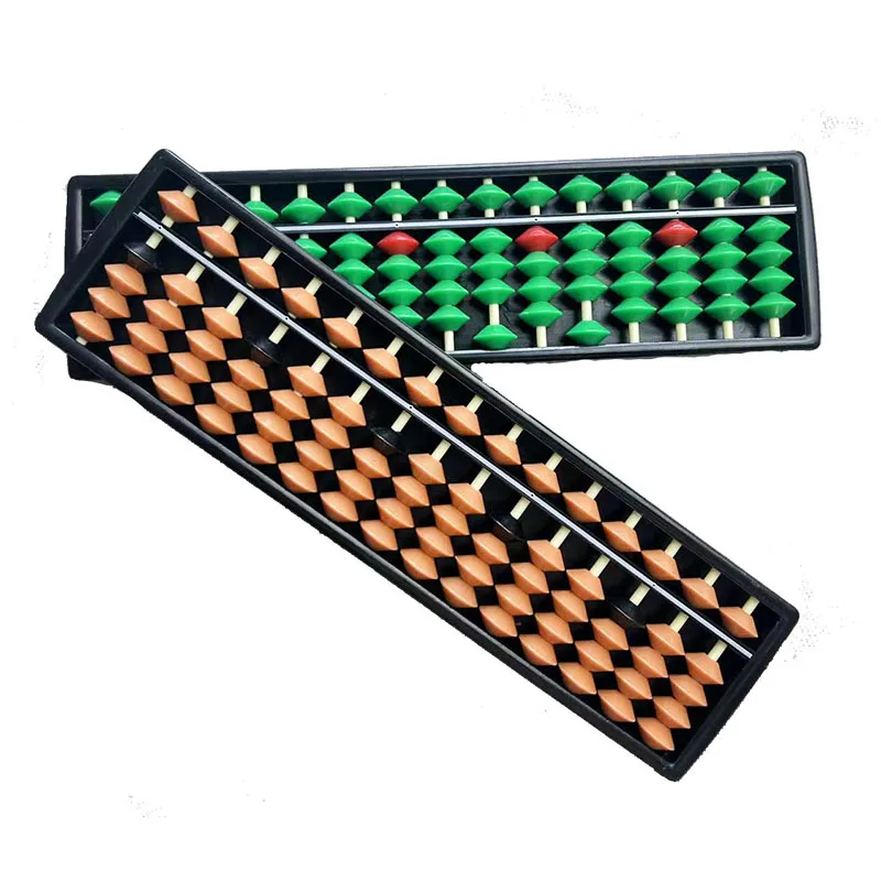 Cram School Teaching15File Learning Abacus 5Beads Elementary School Students Learning Stationery Abacus Develop Intellectual Aba