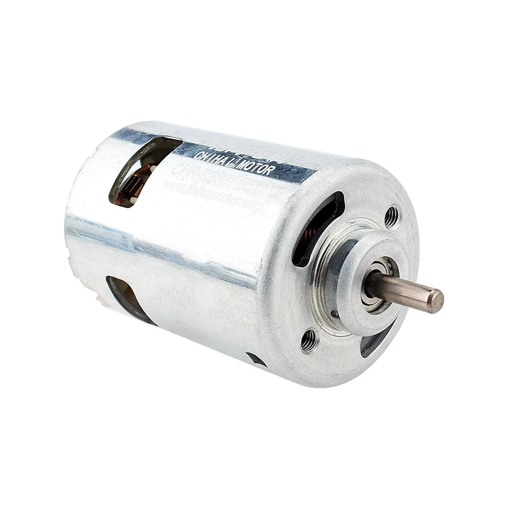 micro chrrs887 dc motor de escova de carbono alta potencia 18v 23500rpm high torque rolamento de esferas completo ventilador para combate robo 01