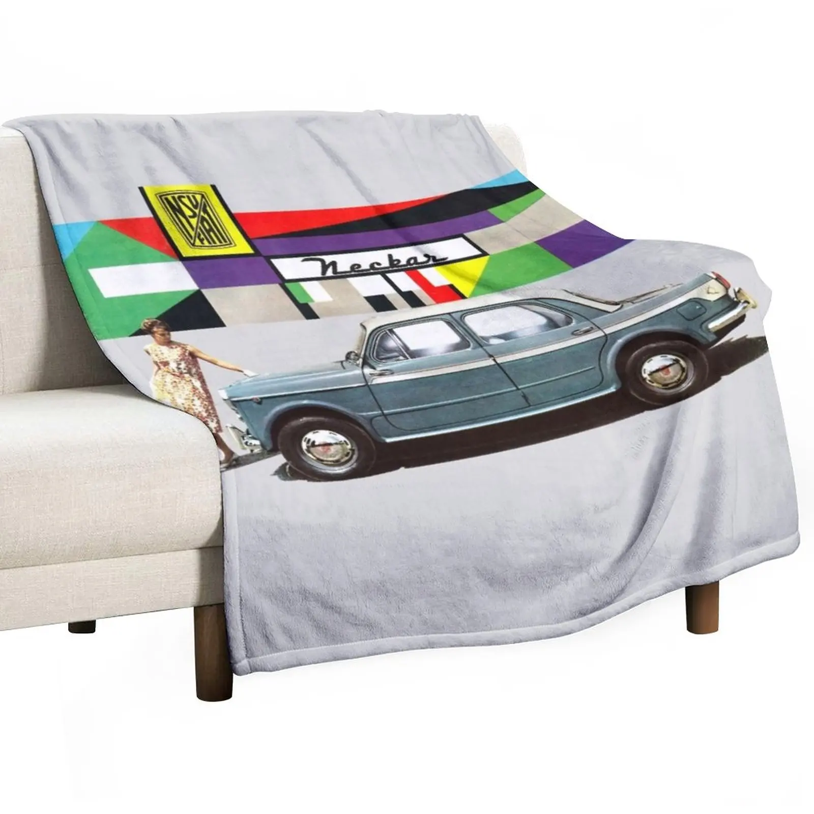 

New NSU NECKAR / 1100 Throw Blanket Blankets Sofas Of Decoration sofa bed Thins fluffy Blankets