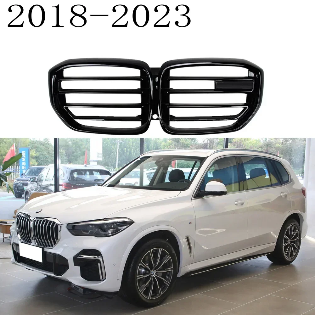 

Front Racing Kidney Radiator Grilles Body Kit For BMW G05 X5 LCI Upgrade to X5M Facelift 2018-2023/2024+