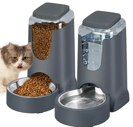 

STLFCross-border Large-capacity Pet Automatic Water Dispenser, Dog Automatic Feeder, Stainless Steel Water Dispenser