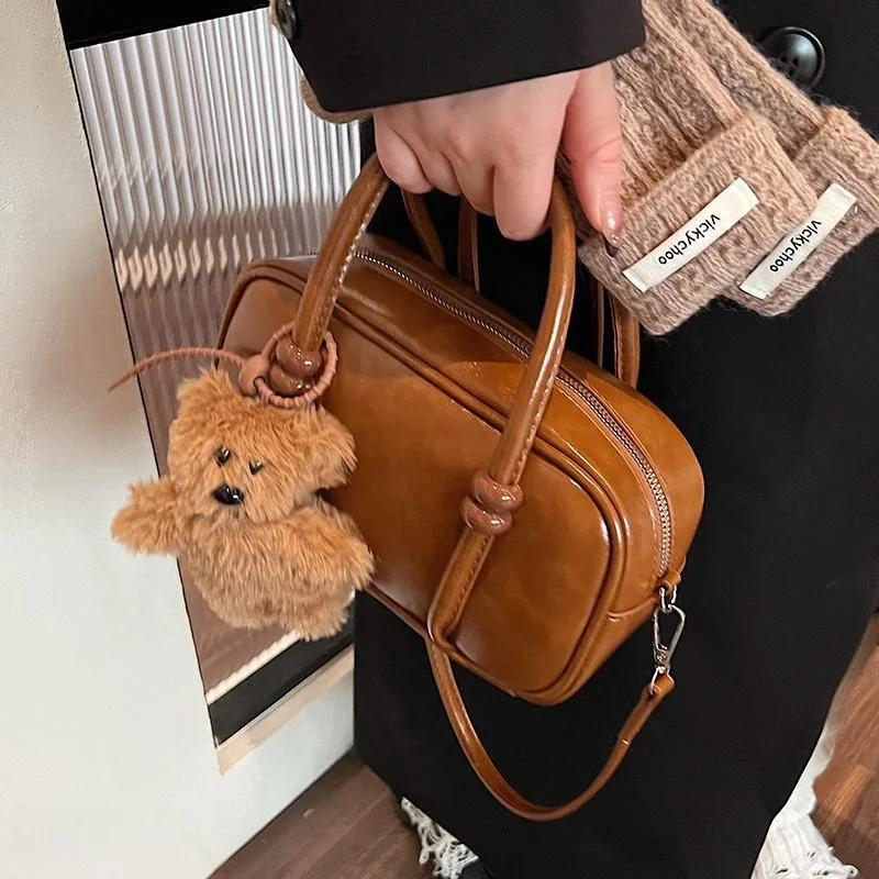 

Восстанавливаемая женская сумка в стиле ретро, сумка через плечо под мышками, многофункциональная осень-зима 2022, новинка Sle, мягкая подушка в стиле авпа