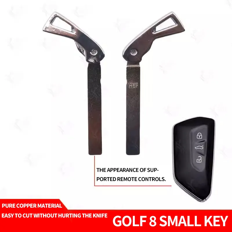 for Golf 8 Smart card small key Golf 8 smart card mechanical small key