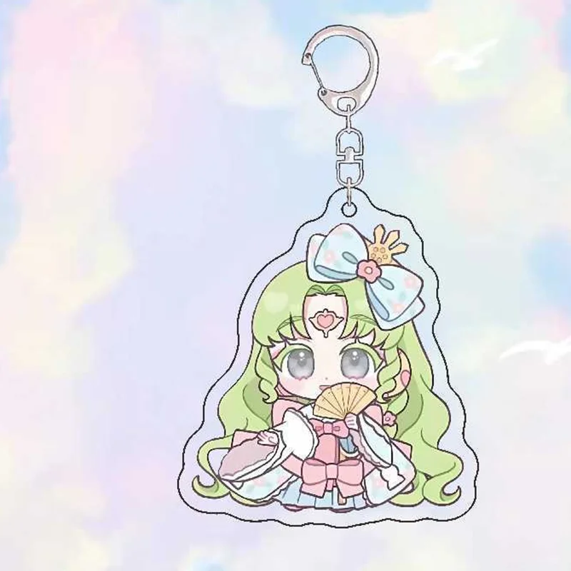 Pripara Keychain Kawaii Anime Cartoon Manaka Laala Bag Decorate Accessories Acrylic Falulu Pendant Student Child Birthday Gift