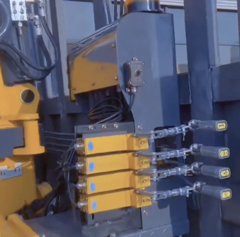 5-road TK clutch motor crane wireless remote control suitable for truck cranes.