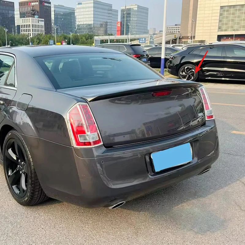 

For Chrysler 300 300c 300s 2012 -2018 Spoiler High Quality ABS Plastic Primer Color Rear Trunk Lid Wing Body Kit Accessories