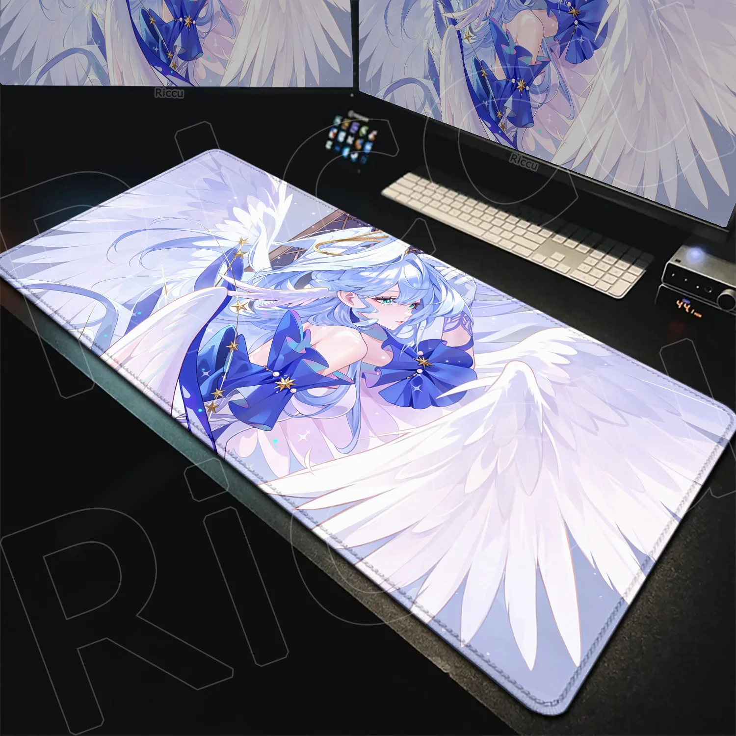 

Cute Anime Girl Desk Mat Large Keyboard Pad Gaming Cabinet Mouse pad obin Honkai Star Rail Laptop Pad Rubber Gaming Accessories