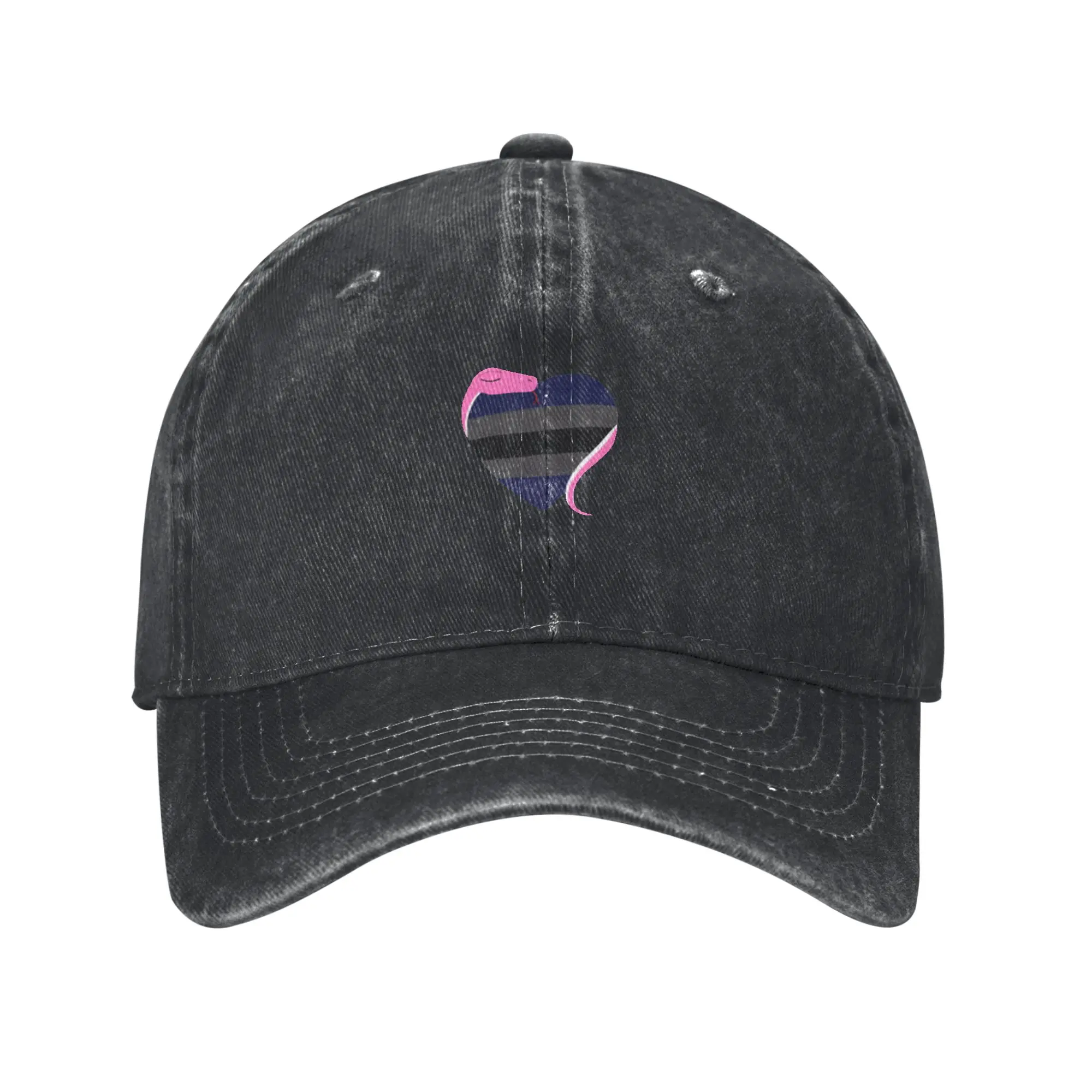 Fashion Snake Hugs  Gendervoid Flag baseball cap  Fine Workmanship Women's Cap 2021