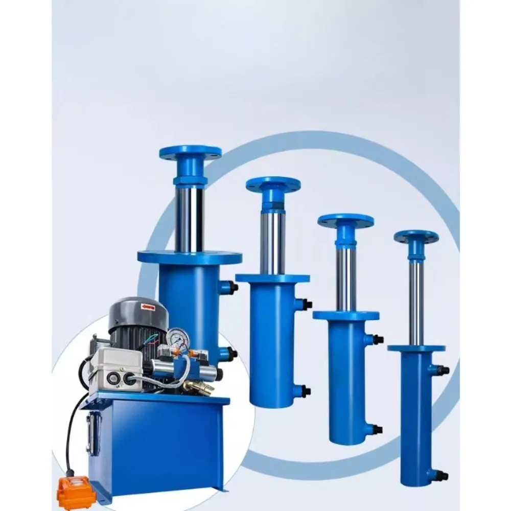 

Hydraulic pump station oil cylinder press complete hydraulic system oil pump hydraulic cylinder baler press 5T