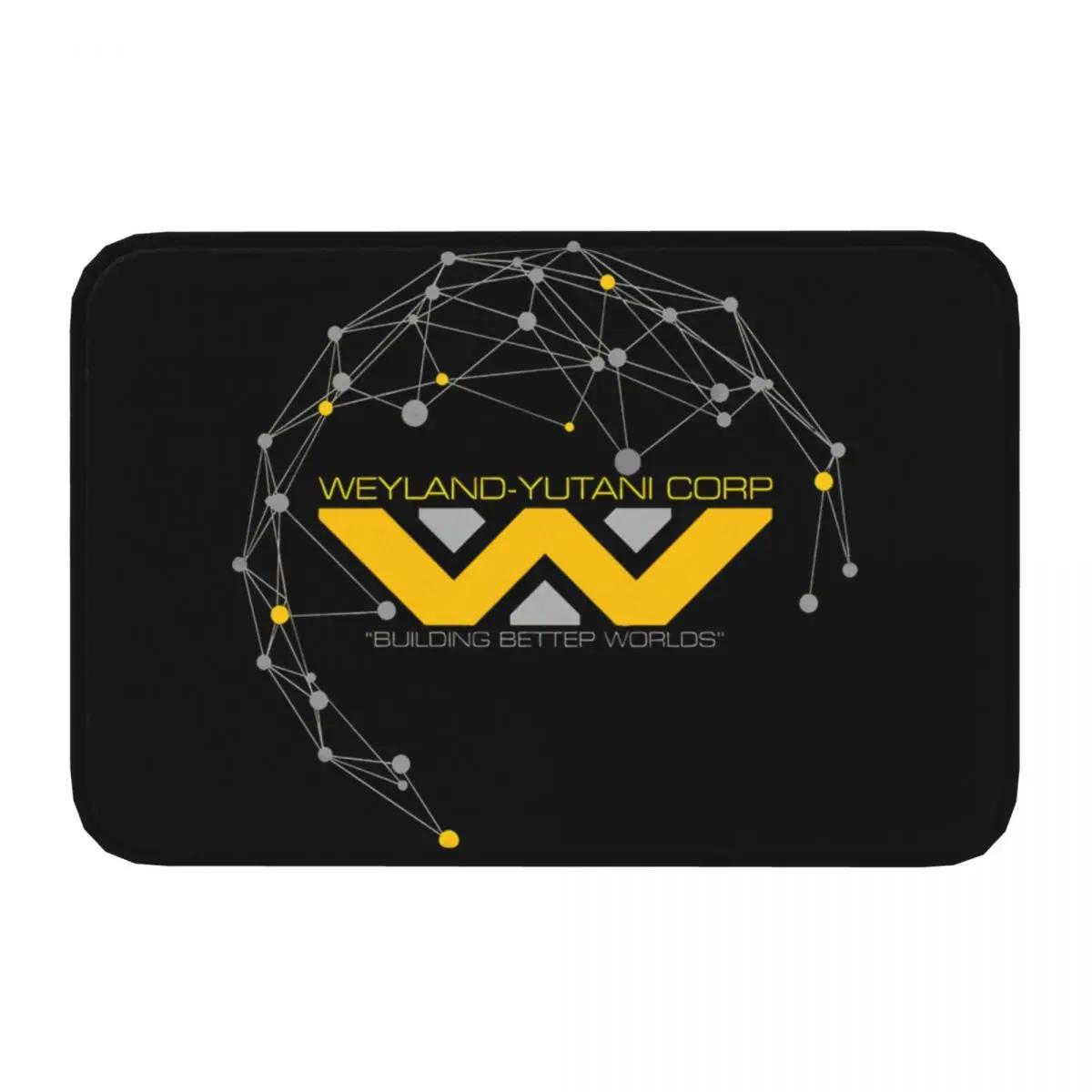 Alien UFO Non-slip Doormat Weyland Yutani Living Room Bedroom Mat Outdoor Carpet Flannel Modern Decor