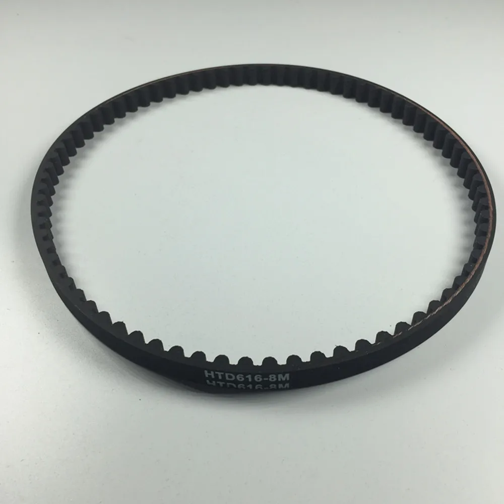 HTD8M-600/608/616/624/648/656/672/680/688/696 10mm Wide Timing Belt Rubber Black