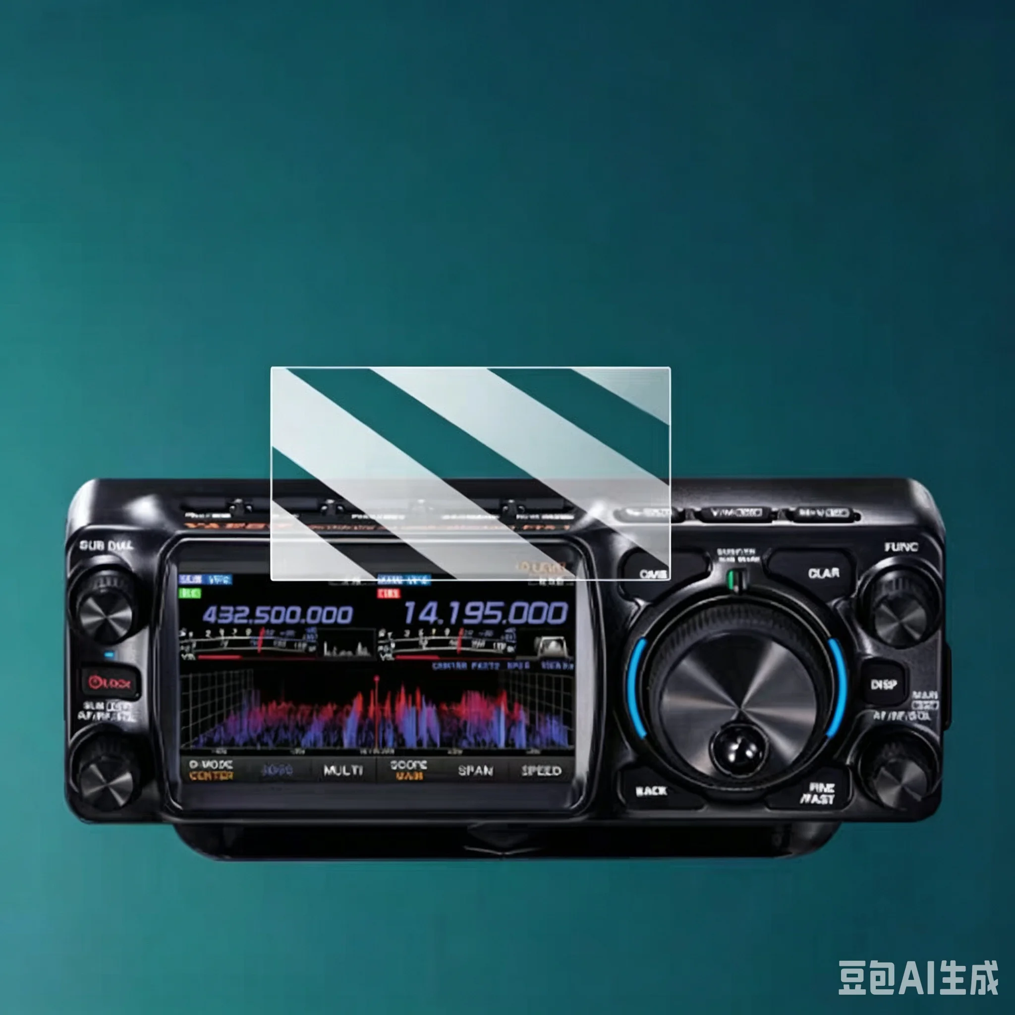 Tempered Glass film HD Screen protector for YAESU FTX-1