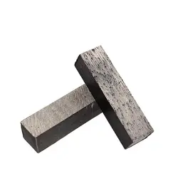 Segmentos de diamante de 40x10x10mm, bloque de molienda, herramienta de lijado de superficie de piedra de mármol de granito, segmento de pulido de diamante, 6 piezas por juego