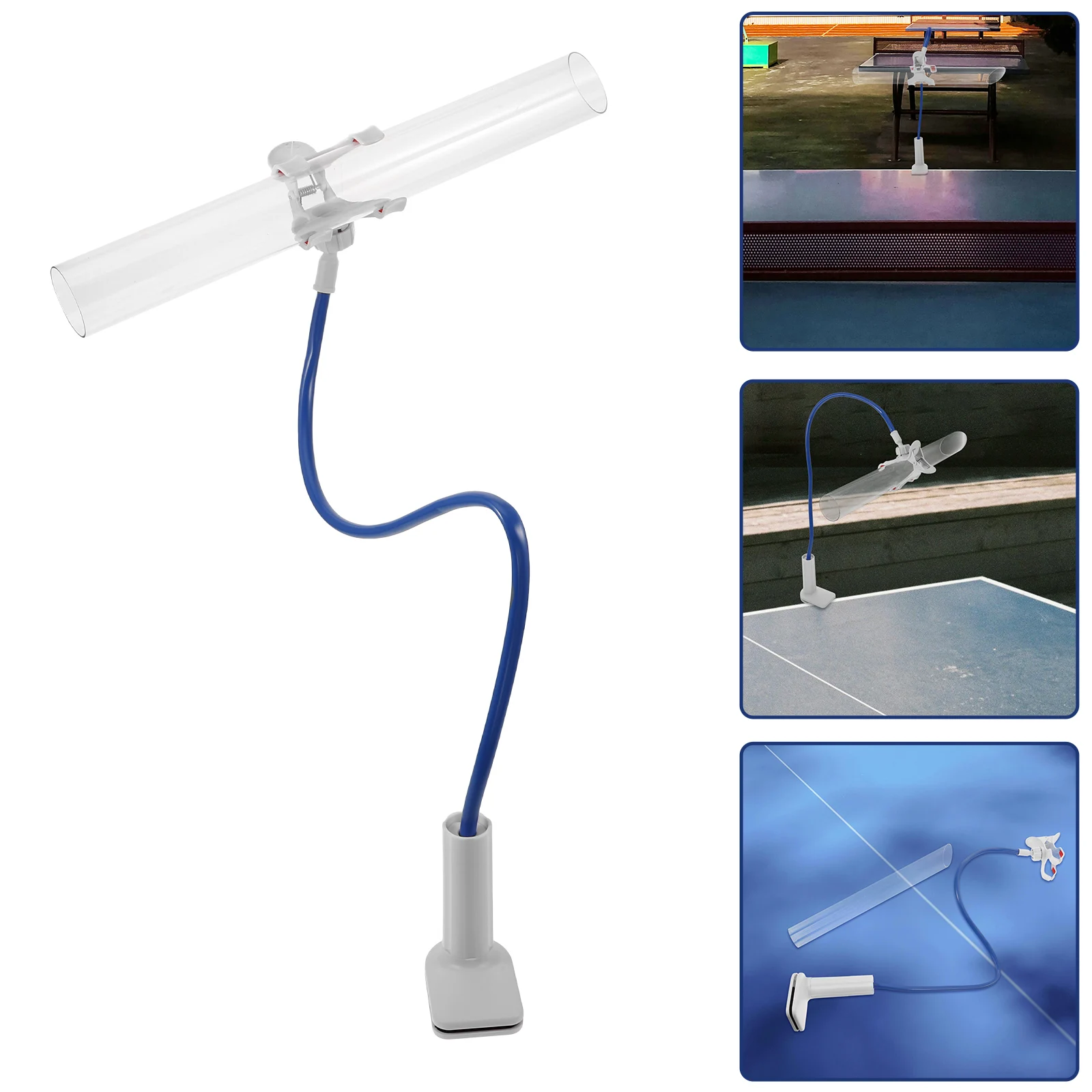 

1 set 1 Set Adjustable Table Tennis Training Device Durable -Pong Practicing Tool Multi-Functional Sports Gear Hand-Eye