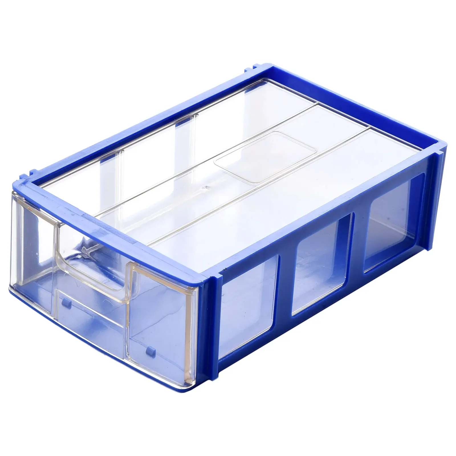 1Pcs Stackable Plastic Transparent Hardware Parts Storage Boxes Component Screws Toolbox For Storing Hardware Crafts