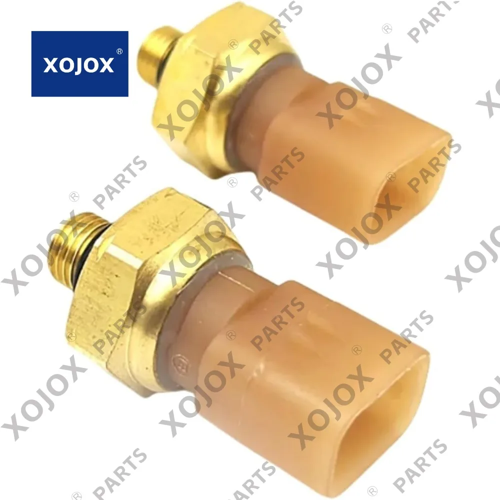 

XOJOX 2pcs Pressure Sensor 274-6718 2746718 For Caterpillar Excavator 345C 345D 349D 365C 385C 390D Engine C15