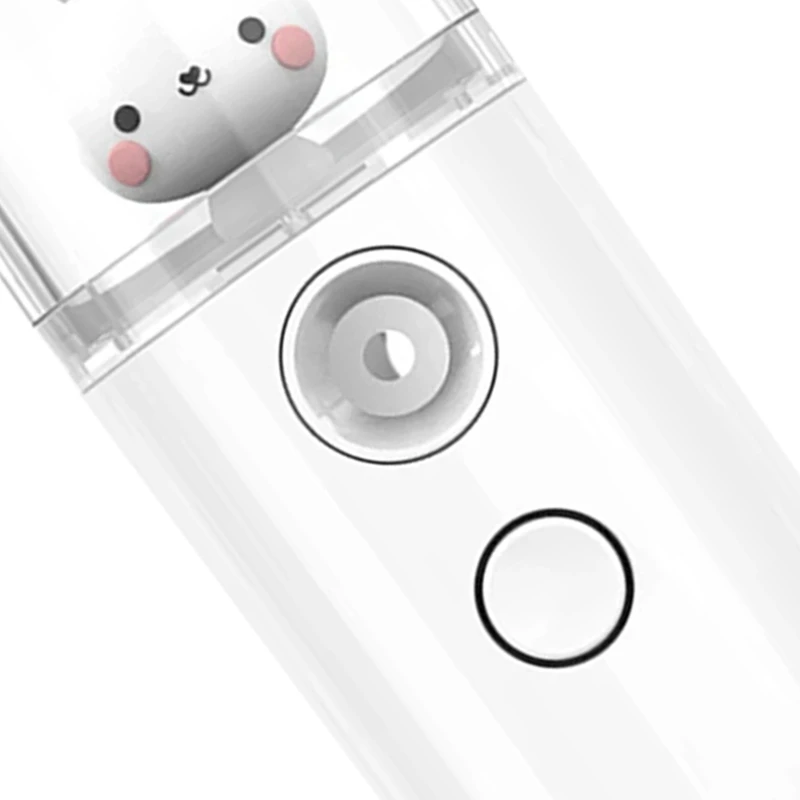 AGOUP 30 ミリリットルミニミストフェイシャルスプレースチーマー加湿器ポータブル USB 充電式顔保湿ネブライザー美容スキンケア