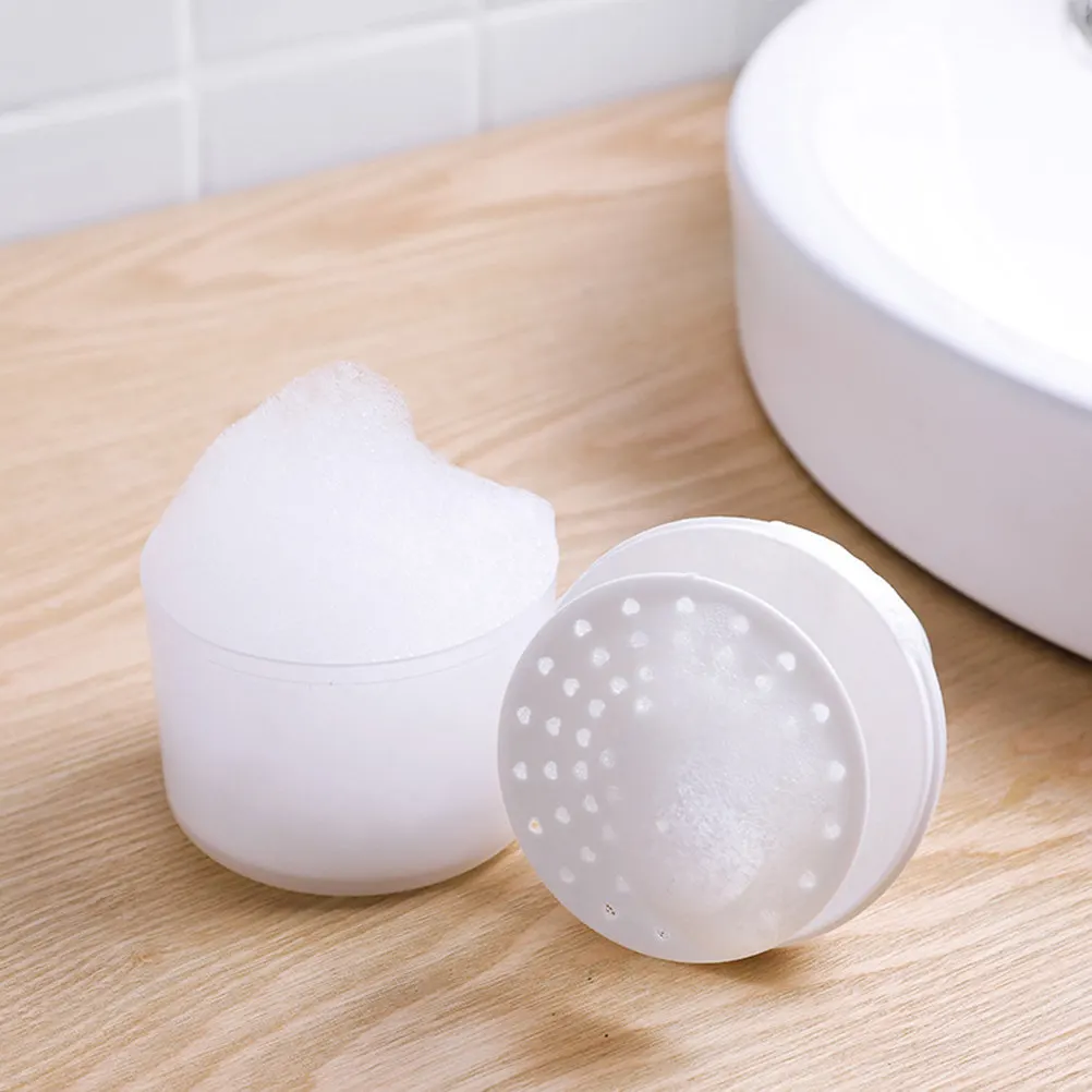 Copo Espumador Portátil para Lavar o Rosto, Criador de Bolhas para Mulheres e Meninas, Limpador Corporal, Espumador de Plástico para Shampoo Facial e 
