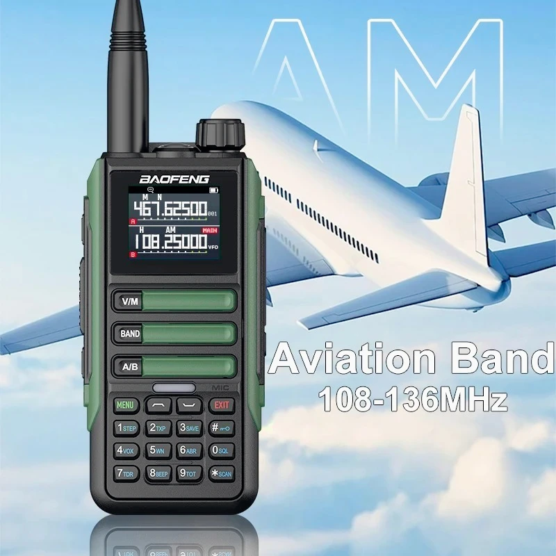 NOAA UV16 تحديث Baofeng UV-16M مقاوم للماء لاسلكي تخاطب كامل النطاق 999CH عالية الطاقة اتجاهين الراديو #2