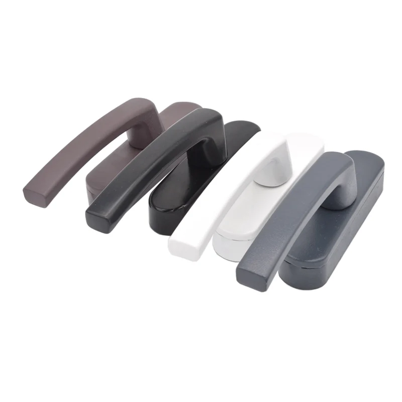 Alloy Plastic Steel Sliding Door Drive Knob Glass Window Handle Balcony Pull Household Hardware Hole 98mm
