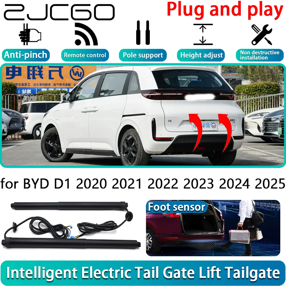 

for BYD D1 2020 2021 2022 2023 2024 2025 OEM Electric Powered Tailgate Power Liftgate Automatic Tailgate System With Foot Sensor