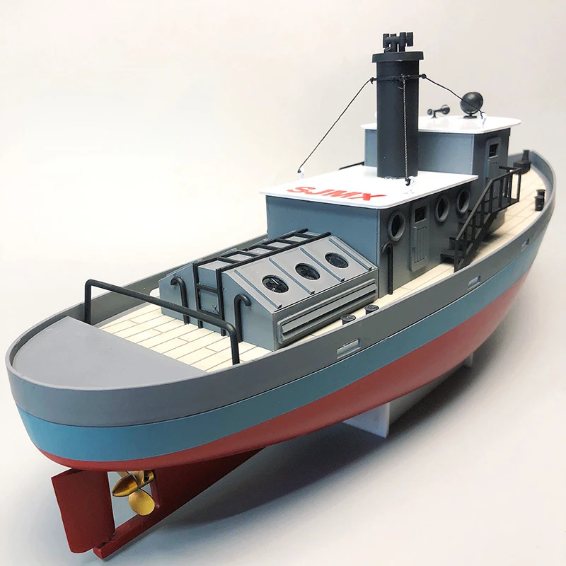 Modeling Kit 308 Jason Tugboat Assembly Model Remote Control Electric Boat Static Production Ship Model