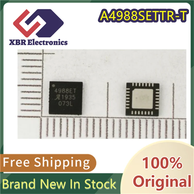 (10/50 pieces) A4988SETTR-T SMD QFN-28 4988ET microstepping motor driver chip New original authentic spot