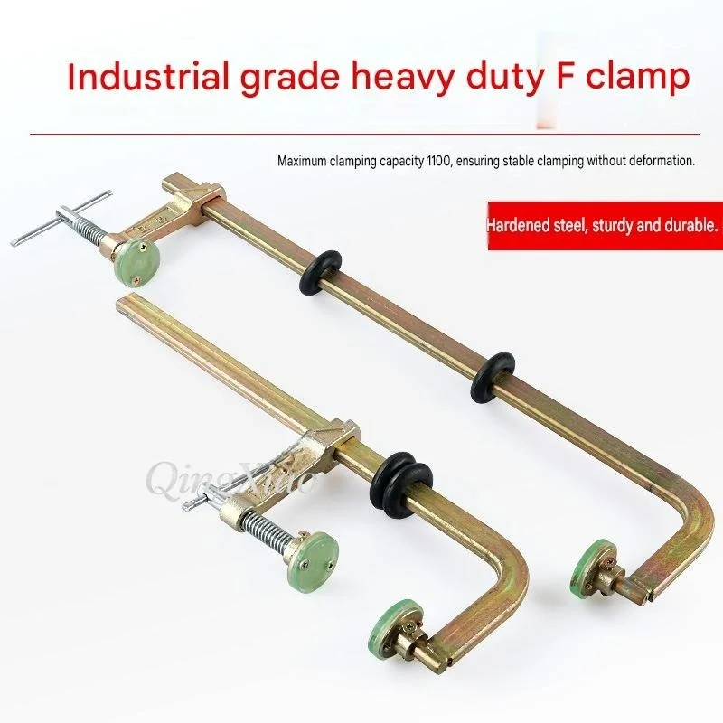 Industrial Stone Slab F Clamp For Marble Tile Curbstone Panel Edge Gluing And Fixing Heavy Duty Carpenter Clamping Tool