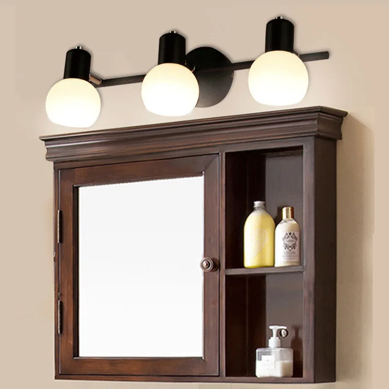 American Style LED Cabinet mirror front light Modern bathroom toilet make-up mirror cabinet lamp living room wall lights ZM1023