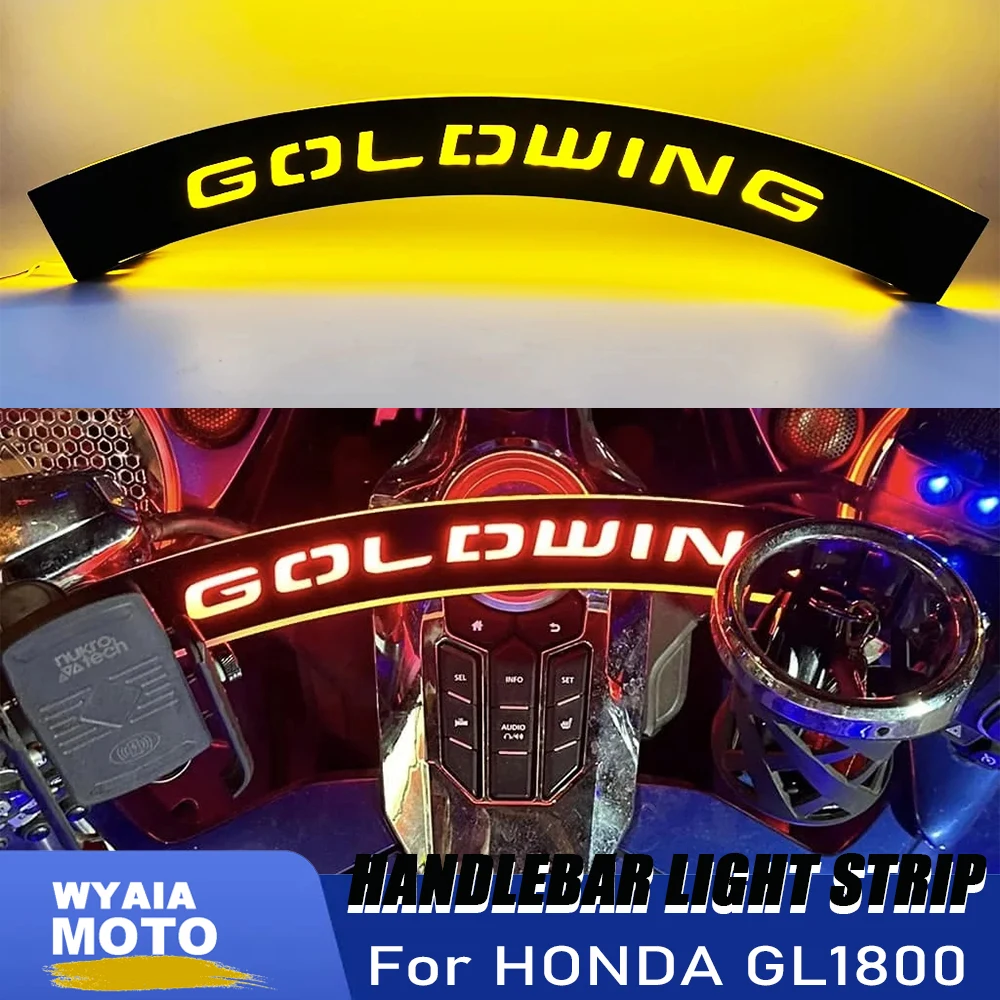 GL1800 2018-2025 FB6 LED Handle Light for Honda Goldwing1800 1800GL Motorcycle LED Lighted Handlebar Accessory