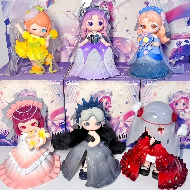 

Новый Ziyuli V6 Ziyuli My Own Wedding Series слепая коробка Ziyuli Фигурка Mystery Box Крутая девушка Аниме Фигурка Статуя Игрушка Подарки