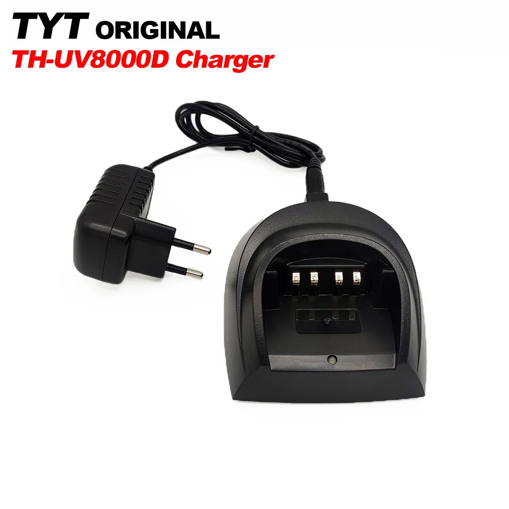 

Original TYT TH-UV8000D Li-ion Battery Charger Optional AUS/US/UK/EU Adapter For TH-UV8000D TH-UV8000E TH-UV8000SE Walkie Talkie