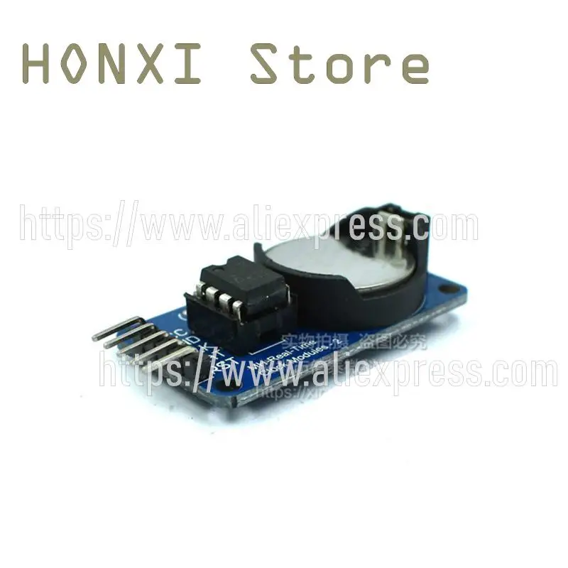 1PCS DS1302 real-time clock module CR2032 off battery with DS1302 module as well